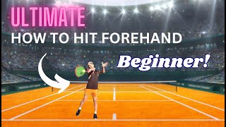 How To Hit an Effortless Forehand in 10 minutes w Drill tennis [upl. by Franklyn]