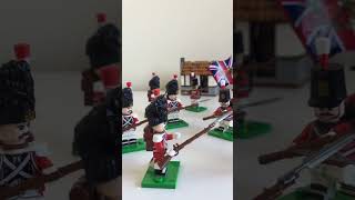 Battle of Roliça 1808 The British charge the Swiss minifigures lego history [upl. by Nafri]