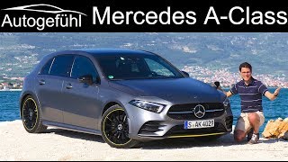 Mercedes AClass FULL REVIEW allnew 2019 AClass A250 AMG Line AKlasse  Autogefühl [upl. by Ain]