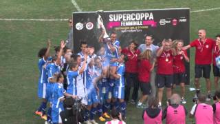 Supercoppa Femminile BRESCIAVERONA Premiazioni [upl. by Elumas113]