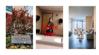 COLLEGE DORM TOUR  MCPHS UNIVERSITY [upl. by Assenov]