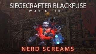 Method vs Siegecrafter Blackfuse  25 Man HC World First Nerd Screams [upl. by Ahsiea]