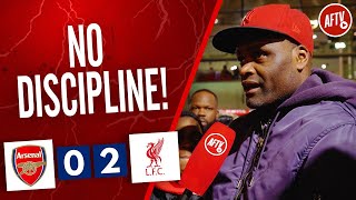 Arsenal 02 Liverpool  Another Red Card No Discipline Yardman [upl. by Efi]