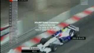 Robert Kubica  Kwalifikacje w Monaco [upl. by Byrle]