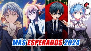 ANIMES MÁS ESPERADOS PARA EL 2024 CONFIRMADOS parte 2  Rincón Otaku [upl. by Ysabel]