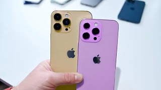 iPhone 13 y 13 Pro Max COLORES finales y CARGADOR nuevo 🔥 [upl. by Hospers596]