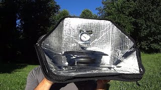 Sunflair Mini Portable Solar Oven Review [upl. by Samp560]