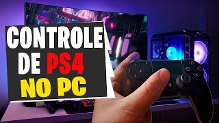 Como configurar controle de ps4 no PC [upl. by Zaller]