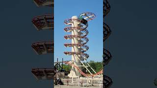 Swiss Toboggan Roller Coaster amusementpark rollercoaster themepark wisconsin [upl. by Danette]