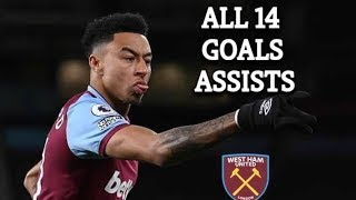 Jesse Lingard was UNSTOPPABLE at WEST HAM I All Goals amp Assists I 2020 21 [upl. by Une]