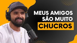 Os amigos do Thiago Ventura são muito chucros podcast podpah thiagoventura quebrada [upl. by Lilithe]