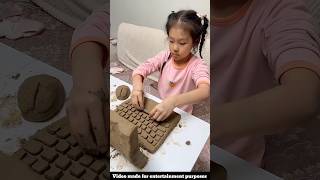 मिट्टी का Laptop 💻 mini wood toy  woodworking art skillwood  hand crafts shorts viral [upl. by Carlick]