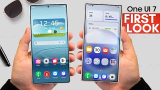 Samsung One UI 7  FIRST LOOK [upl. by Fitton764]