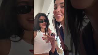 Kylie Jenner on vacation with her sister Kendall and friends [upl. by Weixel]