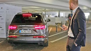 AUDI Q7 Automated Parking Demonstration [upl. by Acired]