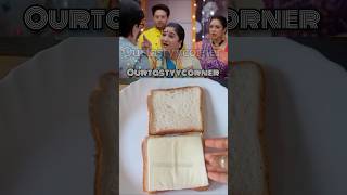 Easy Peasy Cheesy Garlic Bread 🥪 Anupama Baa ne mama ji ko mara thappad 👋 anupama bread [upl. by Gayl940]