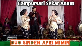 APRI MIMIN BARENG CAMPURSARI SEKAR ANOM LIVE BATURSARI [upl. by Ltihcox]