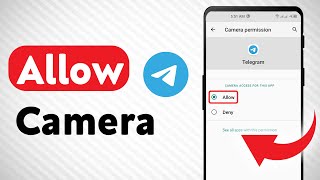 How To Allow Camera On Telegram Updated [upl. by Blaze]