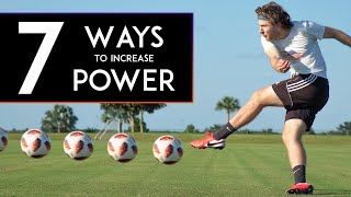 7 WAYS to Increase SHOOTING POWER [upl. by Nonnag]