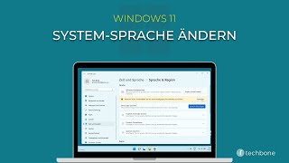 SystemSprache ändern Windows 11 [upl. by Yecal]