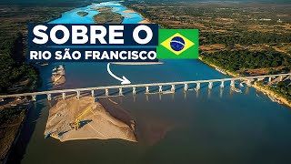 A Construção Ponte Ferroviária sobre o Rio São Francisco [upl. by Tonya]