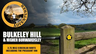 Bulkeley Hill amp Higher Burwardsley  Circular walk including The Pheasant Inn on the Sandstone Trail [upl. by Aliuqaj196]