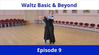 Waltz  Side Cross to Weave [upl. by Olinad]