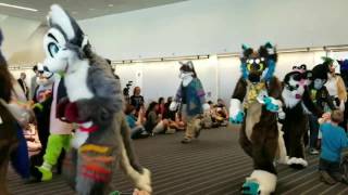 Anthrocon 2017  Fursuit Parade [upl. by Ynnad]