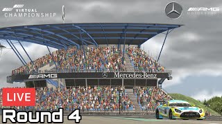 Live MercedesAMG Motorsport Virtual Championship  Round 4  iRacing [upl. by Nottus]