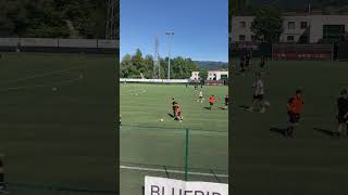 Luciano Manara  Riscaldamento pre sfida contro RC Codogno calciodilettanti [upl. by Sivrad]