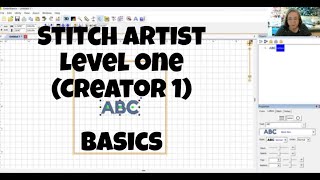 Stitch Artist Level 1  The Basics [upl. by Arnst]