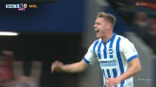 Evan Ferguson GoalBrighton vs Wolves 21 All Goals and Extended Highlights [upl. by Hegyera]