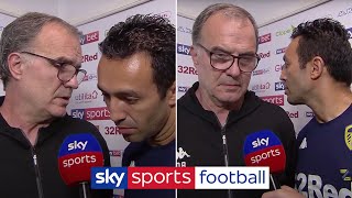 Marcelo Bielsas unique postmatch Leeds United interview [upl. by Enyahc]