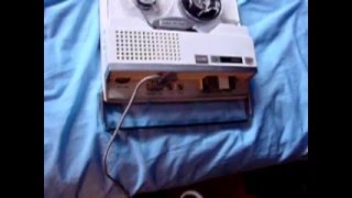 AIWA TP703 portable reeltoreel tape recorder [upl. by Solberg735]