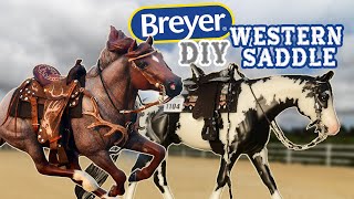 Making a Breyer Model Western Saddle Set [upl. by Atilrep]