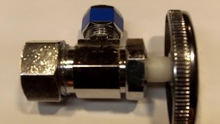 How to Fix a Leaky ShutOff Valve in Seconds [upl. by Lubow]