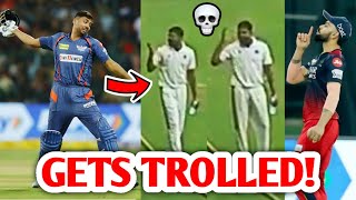 RCB Fans TROLL Avesh Khan  LSG amp Avesh Reaction 🤣🔥 Duleep Trophy 2024 India Cricket News [upl. by Anohr]