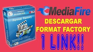 Descargar Mejor Convertidor De Audio y Video 2017  FORMAT FACTORY  FULL 1 LINK [upl. by Eillam]