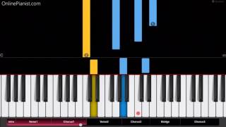 Lady Gaga  Joanne  EASY Piano Tutorial  How to play quotJoannequot on piano [upl. by Anirol]