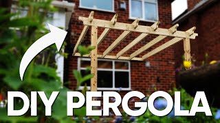 How To Build A DIY Pergola  Build Or Buy  Is It Worth It [upl. by Azalea]