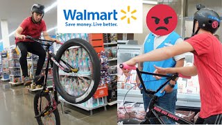 WHEELING THROUGH WORLDS BIGGEST WALMART KICKED OUT [upl. by Hanej]