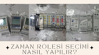 Zaman Rölesi Seçimi Nasıl Yapılır  entes [upl. by Caro602]