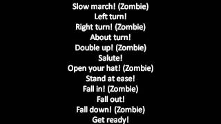 Zombie Fela kuti with lyrics [upl. by Osrock]