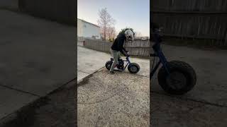 Mini bike wheelies [upl. by Gazo]