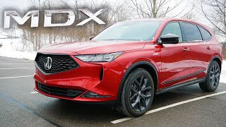 Review 2022 Acura MDX ASpec  The Enthusiasts Pick [upl. by Inalej]