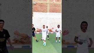 Vini Jr Camavinga Mbappé and Jude Bellingham 😂😂😂 footballshorts footballplayer [upl. by Nnaeoj]