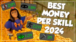 The BEST Money Maker Per Skill In OSRS 2024 [upl. by Anitsuga124]