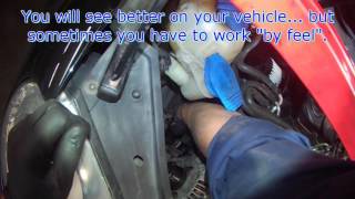 VW A5 BRM TDI Timing Belt removal Part 2 [upl. by Nylirej887]