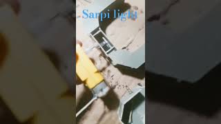 How to make sarpi light youtubeshorts make to gear motor [upl. by Alyos]