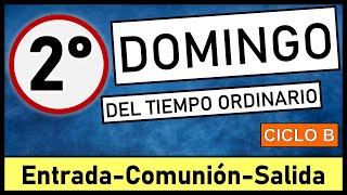 🟢CANTOS PARA II DOMINGO DEL TIEMPO ORDINARIO │14 de Enero 2024 │Canto de entrada comunión y salida [upl. by Rybma714]